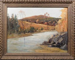 Emile Gruppe, Attributed: Autumn River