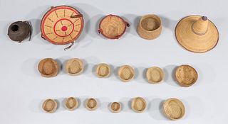 Group of Seventeen African Basket Collection