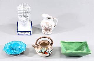 Group of Five Vintage Ceramics