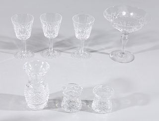 Group of Seven Waterford and Stuart Crystal