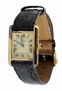 Must de Cartier Vermeil Watch