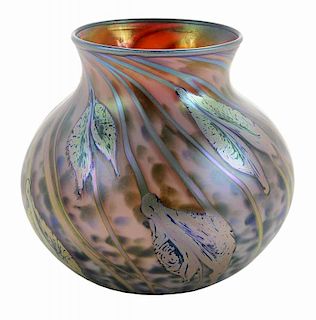 Charles Lotton Glass Vase