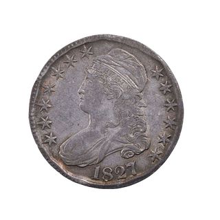 1827-P Capped Bust Half Dollar Square Base 2 