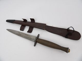 British England Marked Fairbairn-Sykes Commando Knife