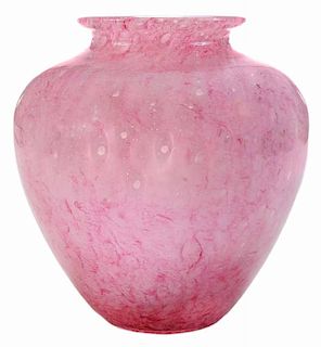Large Steuben Cluthra Vase