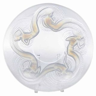 R. Lalique France "Calypso" Charger