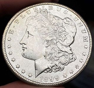 1899-O Morgan Silver Dollar MS64+