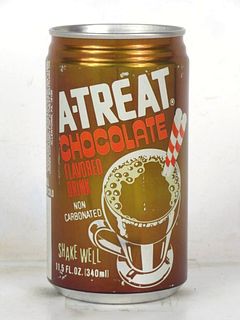 1984 A-Treat Chocolate Soda 12oz Can Washington North Carolina