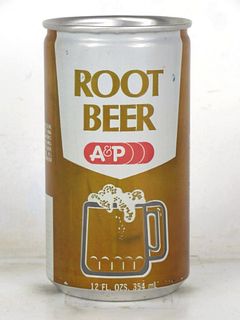 1978 A&P Root Beer 12oz Can Montvale New Jersey