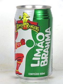 1993 Brahma Limao Power Rangers 350mL Can Brazil