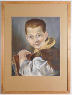 Howard Besnia: Portrait of a Boy (After Tiepolo), 1945