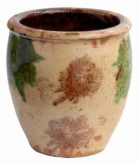 S. Bell and Son Redware Jar