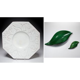 Upsala Ekeby, (3) ceramic tablewares