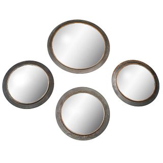 (4) Industrial style convex mirrors
