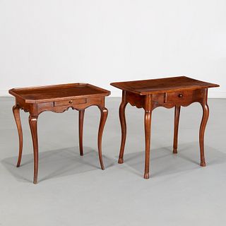 (2) Provincial French side tables
