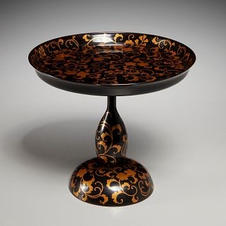 Japanese gilt lacquer Takatsuki table