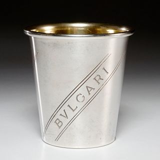 Bvlgari sterling silver cup