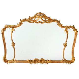 Italian Rococo style giltwood mirror