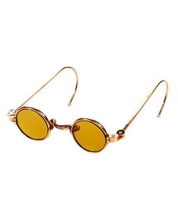 Pair of miniature sunglasses