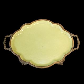 Modern Chinese Porcelain Tray