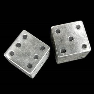 Pair of International Silver Co. Sterling Dice