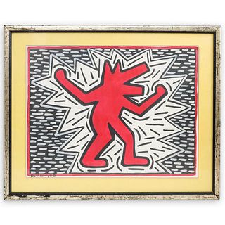 Attrib: Keith Haring, American (1958 - 1990)