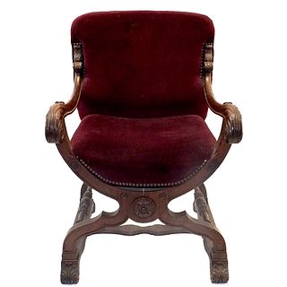 20th C. French Carved Armchair