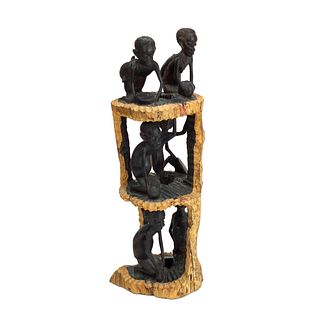 Bento Mulele "The Makonde Tree People" Sculpture