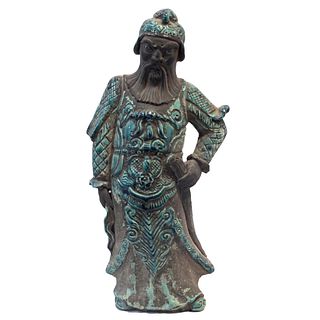 Large Chinese General Guan Gong Figurine
