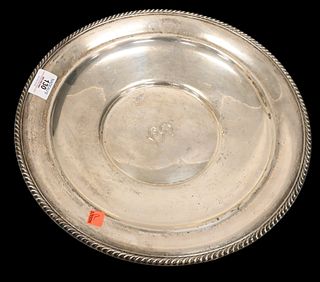 Large Gorham Sterling Silver Round Tray