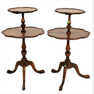 Pair of George II Style Two Tier Stands