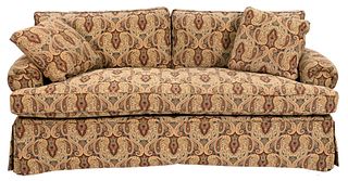 Avery Custom Upholstered Boardman Sofa