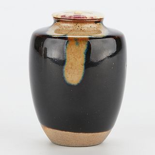 Japanese Stoneware Chaire Tea Caddy