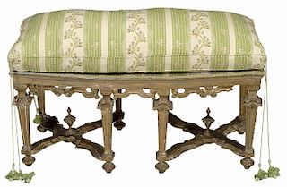 Louis XIV Style Carved, Gilt and