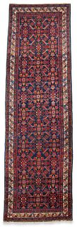 Persian-Malayer Wool/Cotton Rug 12'9" x 3'7"