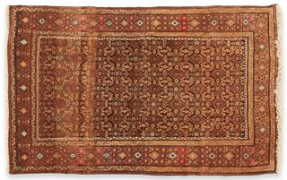 Persian Senneh-Kurd Wool/Cotton Rug 5'9" x 3'8"