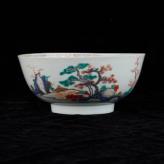Chinese 18th c. Famille Rose Porcelain Bowl