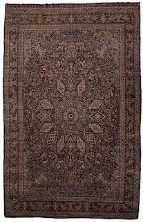 Antique Kashan Carpet