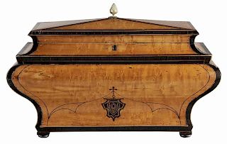 Large Gothic Revival Rosewood and