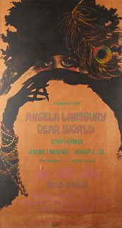 Lrg Broadway Poster Angela Lansbury in Dear World