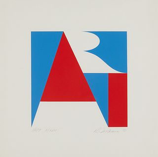 Robert Indiana "The American Art" 1970