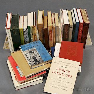 Group of Mostly American Antique Reference Books