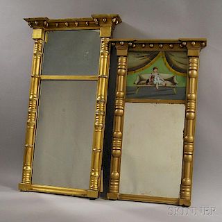 Two Federal Split-baluster Mirrors
