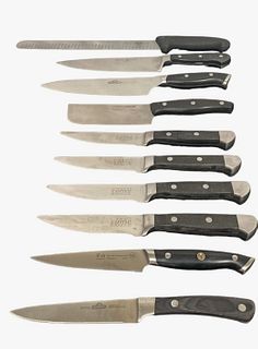 Collection of Vintage Cutlery Knives 10 pcs.
