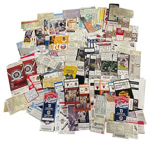 Large Collection Chicago Sports Ticket Stubs 