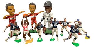Assorted Sports Memorabilia Bobbleheads and Figures 