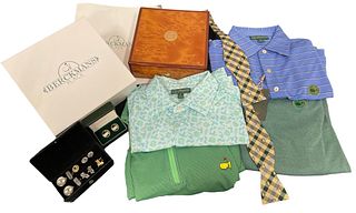 Exclusive MASTERS Golf Merchandise,Souvenirs, Cufflinks, Some Sterling Silver