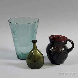 Three Early Glass Vessels