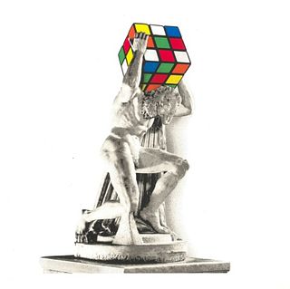 Mr. Brainwash - Rubik's Atlas