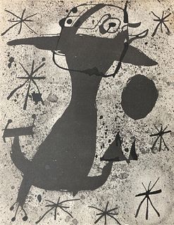 Joan Miro - Personnage dans La Nuit